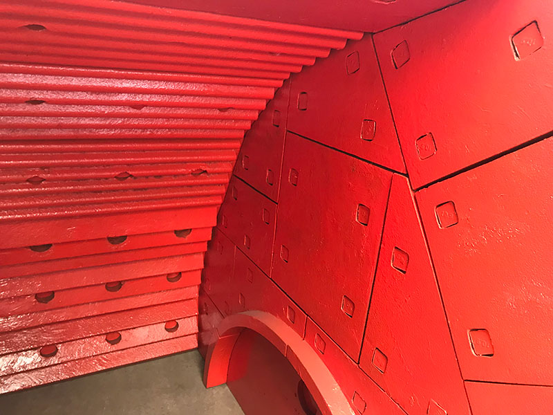 建筑垃圾破碎主機結構