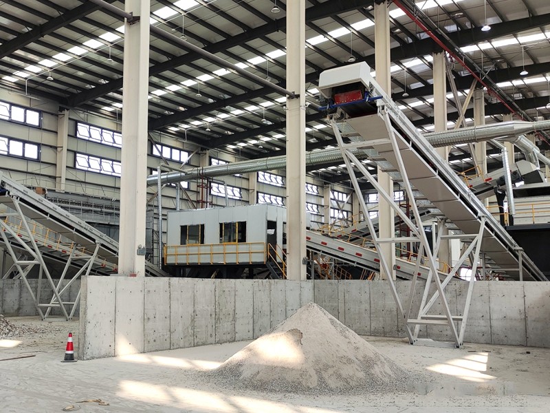新疆建筑垃圾再生生產線